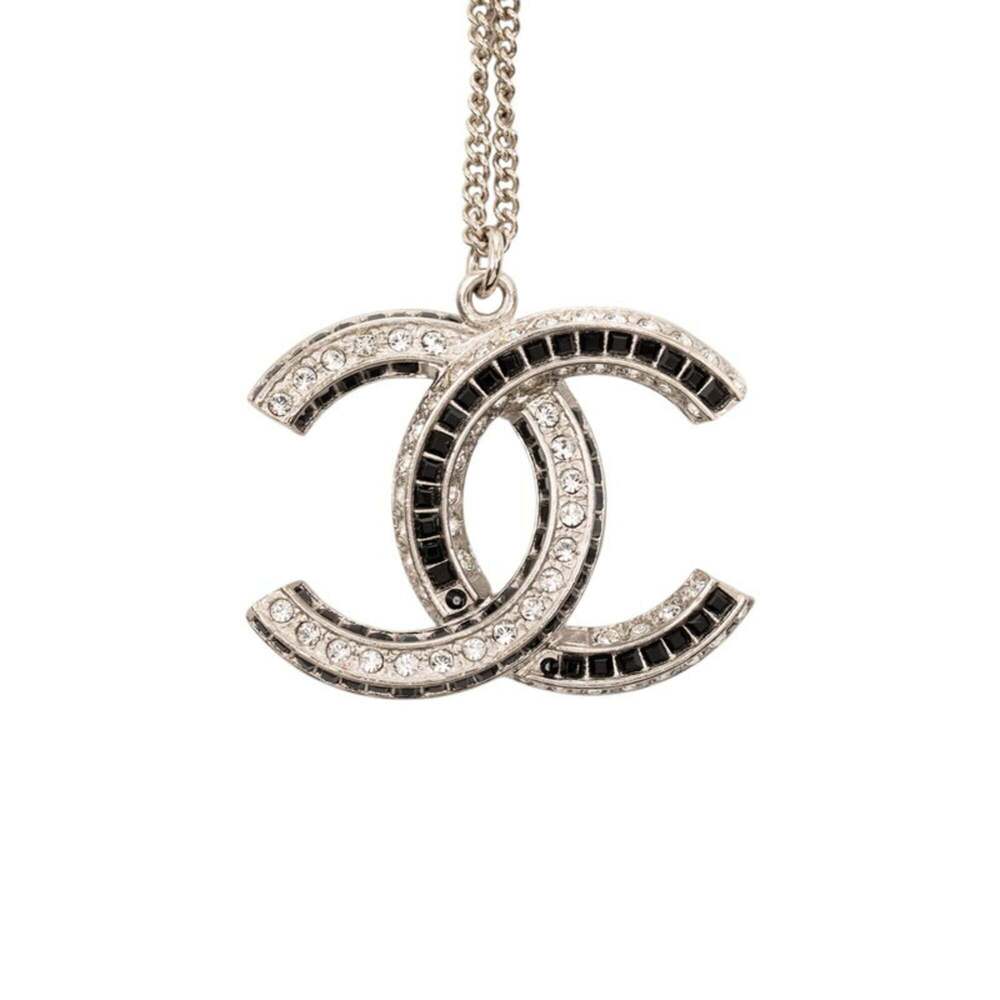 CHANEL Black Logo Necklace - Picture 1 of 7